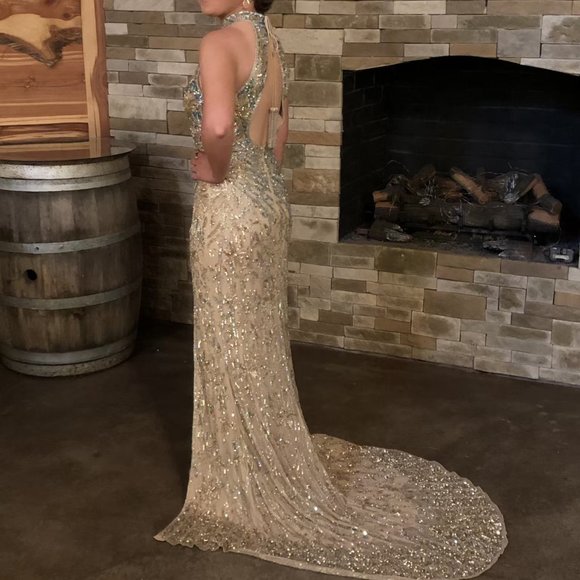 Prom dress and matching ballerina shoes. - Picture 2 of 10